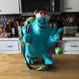 Disney Parks Monsters Inc Holiday Popcorn Bucket
